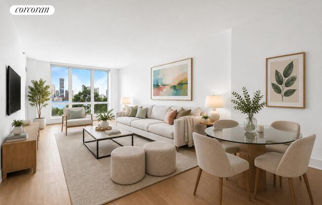 1 bed, 1 bath, 842 sqft, $7,800, Unit 7K
