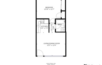 1 bed, 1 bath, 456 sqft, $1,195, Unit 109