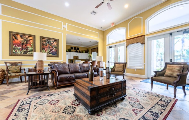 Clubhouse at Brandywine Affordable Apartments in Tampa FL