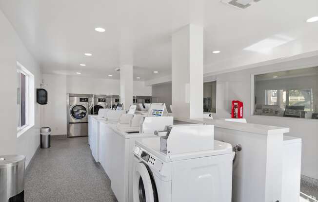 2420 Laundry Facility on site , shows washers and dryers