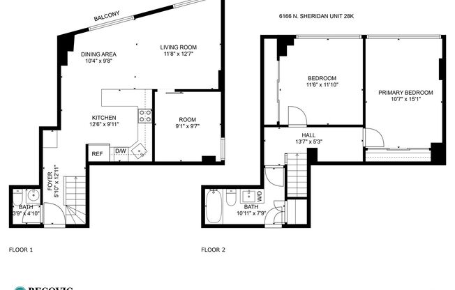 3 beds, 1.5 baths, 1,001 sqft, $3,400, Unit 28K