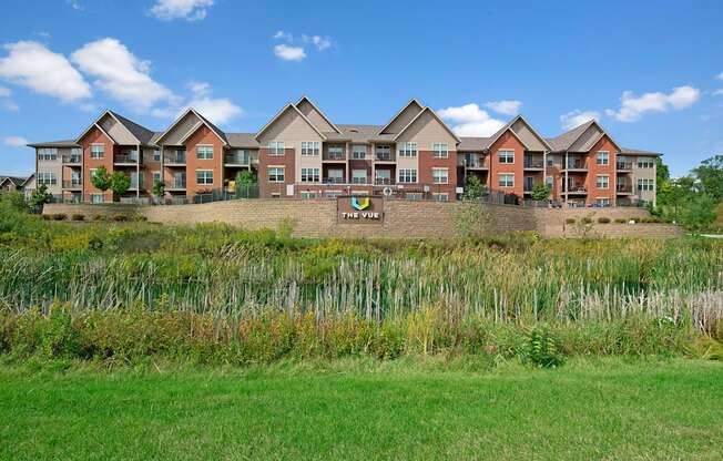 Outside The Vue at Pinnacle Peak Apartment Homes Apartments in Fitchburg, WI