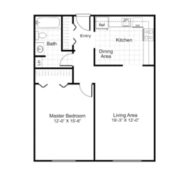 1 bed, 1 bath, 725 sqft, $1,920