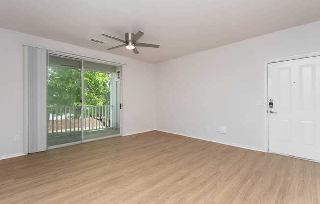Living Room with Hard Surface Flooring