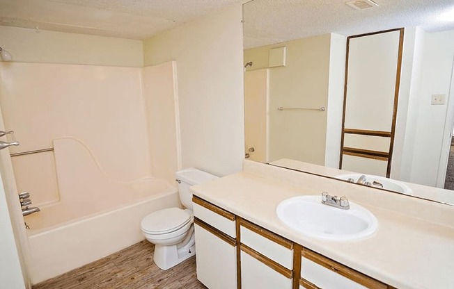 bathroom at Pecan Grove Apartments 