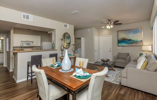 Dining table chair1 at The Covington by Picerne, Las Vegas