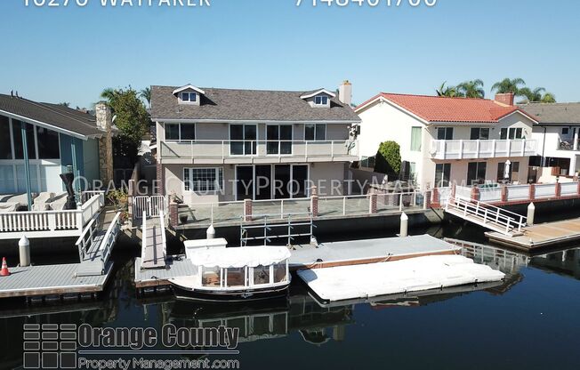 Huntington Harbor Waterfront Living | Private 50-Foot Boat Slip