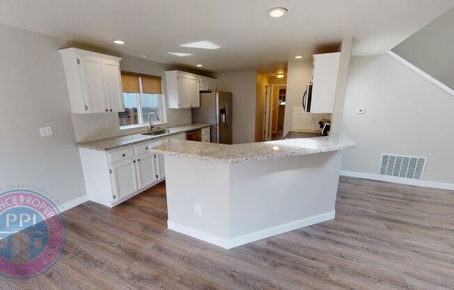 Orchard Pointe / Great Room Style Floor-Plan, Vaulted Ceilings, LVT Plank Floors, Fenced Yard