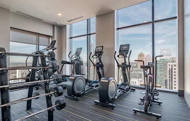 Updated Fitness Center at 903 Peachtree Apartments in Atlanta, GA 30309