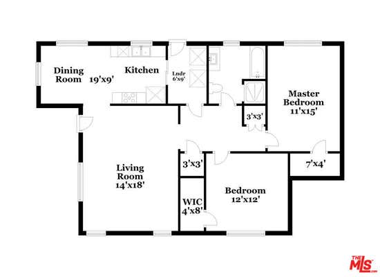 2 beds, 1 bath, 960 sqft, $3,250