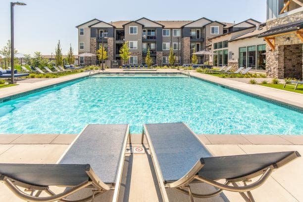 Parc on 5th Apartments & Townhomes in American Fork Utah  Swimming Pool