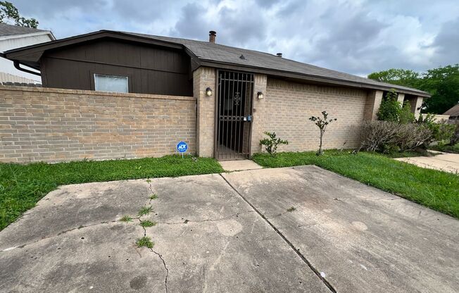 2 Bedroom 2 Bath rent ready in Fort Bend County.