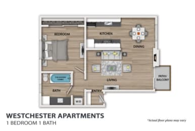 1 bed, 1 bath, 750 sqft, $2,498