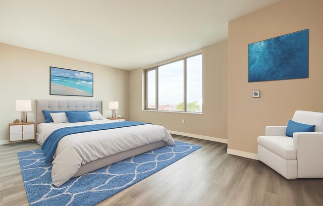 Studio, 1 bath, 507 sqft, $3,105, Unit 14F