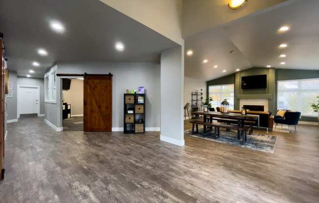 Tacoma Apartments- Heatherstone Apartments- living room