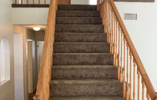 Henderson 2 story 4 bedroom with 3 baths with one each on main floor