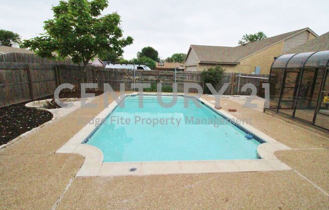Recently Updated 3/2 with Sparkling In-Ground Pool Ready For Move-In!
