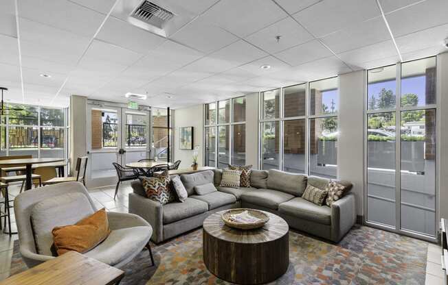 Community Lounge Space at Sedona Apartments, Washington