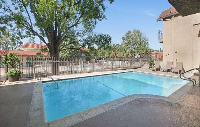 Swimming Pool And Sundeck at Superior Place, Northridge, CA