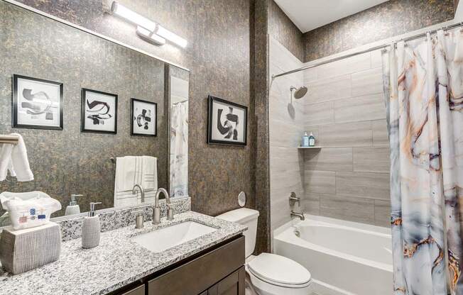 Bathroom at  The Shirley Apartments , Odenton