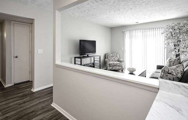 Renovated apartment homes at Old Mill in Omaha, NE