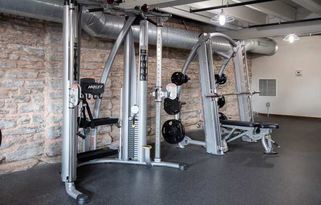 Fitness Center at 700 Central Apartments, Minneapolis