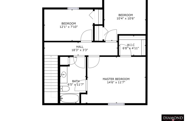 3 beds, 1.5 baths, 1,300 sqft, $1,195, Unit 2860