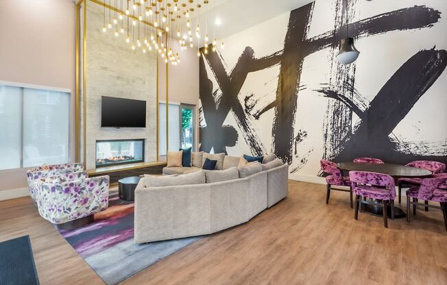 Entrance to Arcadia Apartments