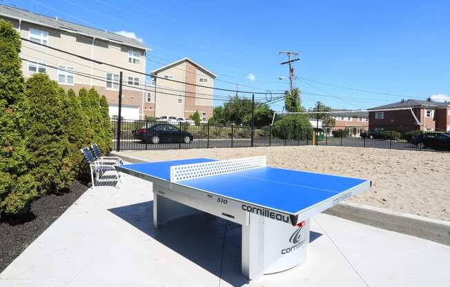 Ping Pong Table at Heritage Apartments, Ohio