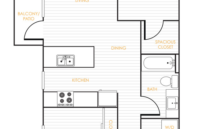 2 beds, 1 bath, 815 sqft, $2,290