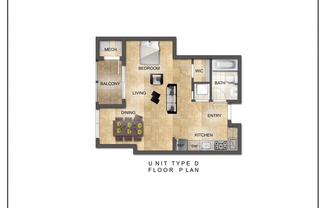 Studio, 1 bath, 630 sqft, $2,150, Unit Apt 1408