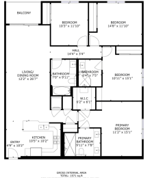 4 beds, 3 baths, 1,570 sqft, $4,395