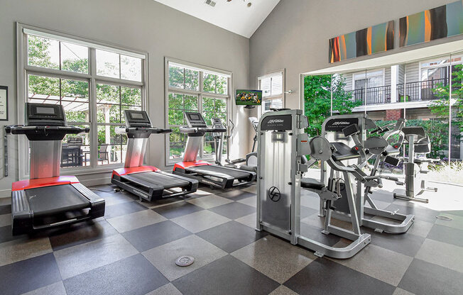 State Of The Art Fitness Center at Central Park Apartments in Worthington, Columbus, OH