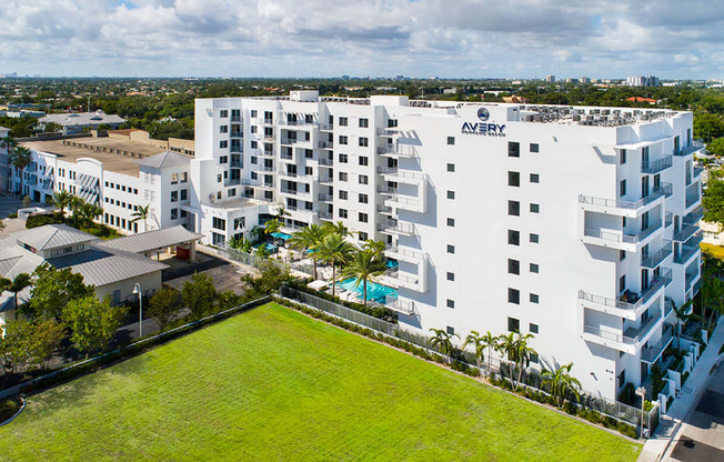 a view of the apartments from the top of the building at Saba Pompano Beach, Pompano Beach, 33062