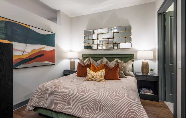 Aura Thirty2 Apartments Model Bedroom