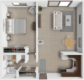 1 bed, 1 bath, 700 sqft, $960