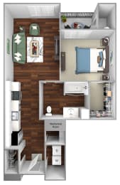1 bed, 1 bath, 765 sqft, $1,994
