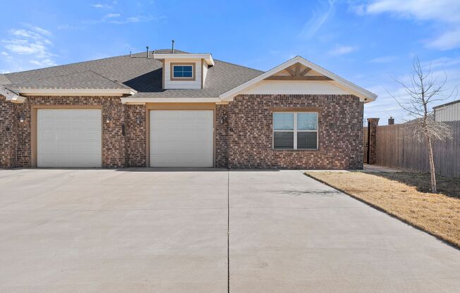 12007 Englewood Ave #B South Lubbock TownHome!