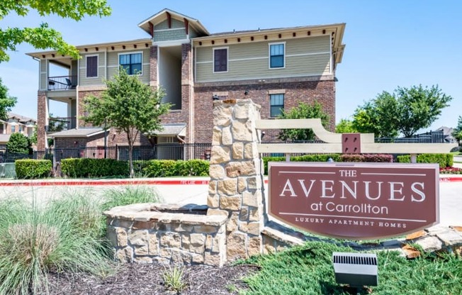 The Avenues at Carrollton is a luxury apartment complex.