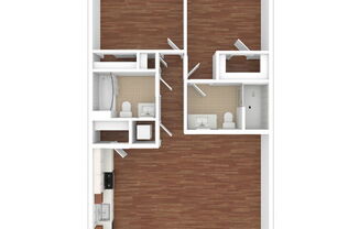 2 beds, 2 baths, 940 sqft, $2,795