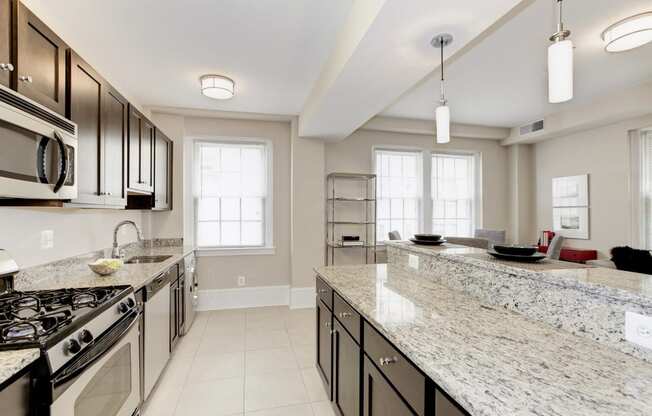 Expansive Kitchen