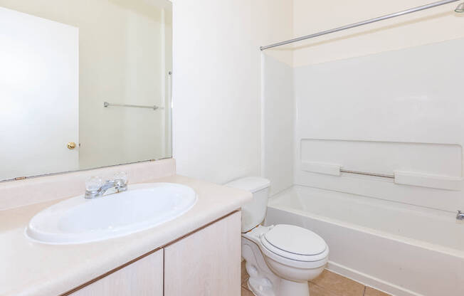 Bathroom at San Martin Apartments, Glendale