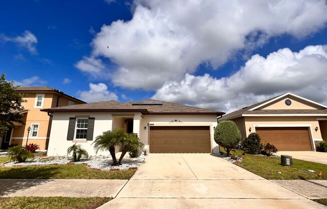 Available NOW! BEAUTIFUL 3 Bd/ 2 Ba Home with SOLAR PANELS!! SOLAR PANELS!  SAVE ON UTILITY COSTS!