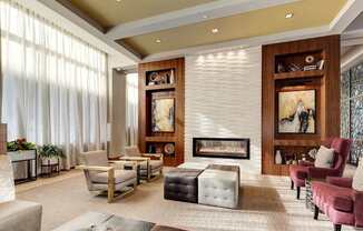 Resident Lounge at TENmflats, Columbia