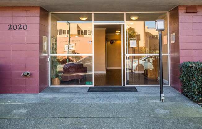 Front Entrance To Property at Three Crown Apartments, California