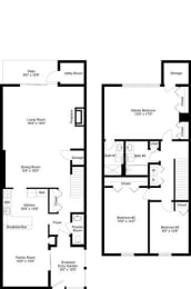 3 beds, 2 baths, 1,400 sqft, $2,213