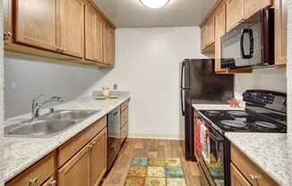 Hillside Chalet Kitchen