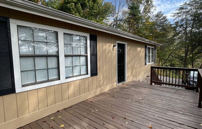 Secluded Hilltop Bungalow with Fenced Yard & Front Deck