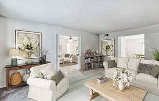 Maison Imperial Model Living Room