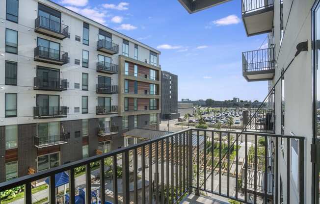 Scenic Apartment Balcony